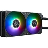 SilverStone VIDA 240 SLIM 240mm, Raffreddamento ad acqua Nero