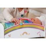 ZAPF Creation BABY born Rainbow Bed, Bambole mobili BABY born Rainbow Bed, Culla/lettino per bambola, 3 anno/i, Batterie richieste, Effetti audio supportati, Effetti della luce
