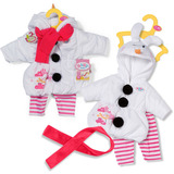 ZAPF Creation BABY born Snowman Costume 43cm, Accessori della bambola BABY born Snowman Costume 43cm, Costume per bambola, 3 anno/i
