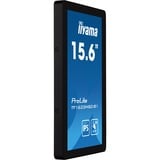 iiyama ProLite TF1633MSC-B1 Monitor PC 39,6 cm (15.6") 1920 x 1080 Pixel Full HD Touch screen Nero, Monitor LED Nero, 39,6 cm (15.6"), 1920 x 1080 Pixel, Full HD, 5 ms, Nero