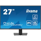 iiyama ProLite XU2792UHSU-B6 Monitor PC 68,6 cm (27") 3840 x 2160 Pixel 4K Ultra HD LED Nero, Monitor LED Nero (opaco), 68,6 cm (27"), 3840 x 2160 Pixel, 4K Ultra HD, LED, 4 ms, Nero