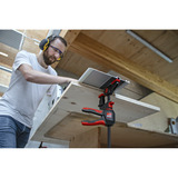 BESSEY 2x morsetto da tavolo a una mano con manico girevole (EZR360-15SET) Nero/Rosso
