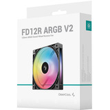 DeepCool FD12R ARGB V2, Ventola Nero/Bianco