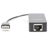 Digitus Set extender USB 1.1 CAT, 45 metri, Estensione USB Nero