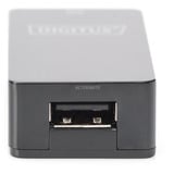 Digitus Set extender USB 1.1 CAT, 45 metri, Estensione USB Nero