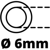 EINHELL 41.327.41 4 m Nero, Metallico, Rosso, Strumento soffio  Nero, Metallico, Rosso, 4 m, 900 g