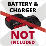 EINHELL TE-CL 18 Li H-Solo Nero, Rosso, Riflettore di costruzione rosso/Nero, Nero, Rosso