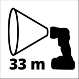 EINHELL TE-CL 18 Li H-Solo Nero, Rosso, Riflettore di costruzione rosso/Nero, Nero, Rosso