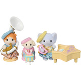 EPOCH Sylvanian Families - Set di figure concerto per bambini, Giochi di costruzione 