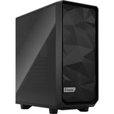 Fractal Design Meshify 2 Compact Tower Nero, Chassis Tower Nero, Tower, PC, Nero, ATX, micro ATX, Mini-ITX, Acciaio, Vetro temperato, Giocare
