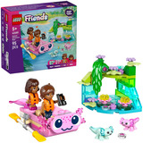 LEGO Friends Barca avventura Axolotl, Giochi di costruzione 2 Animali e Accessori, Regalo per Bambine 5+, Set da costruzione, 5 anno/i, Plastica, 95 pz, 118 g