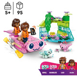LEGO Friends Barca avventura Axolotl, Giochi di costruzione 2 Animali e Accessori, Regalo per Bambine 5+, Set da costruzione, 5 anno/i, Plastica, 95 pz, 118 g