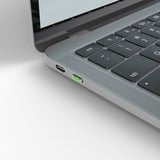 Lindy 40438 clip sicura USB tipo-C Verde 10 pz, Sicurezza verde, USB tipo-C, Verde, 10 pz, 10 g