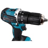 Makita Trapano avvitatore a percussione a batteria DHP487Z, 18 Volt, Cordless blu/Nero