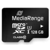 MediaRange MR945 memoria flash 128 GB MicroSDXC UHS-I Classe 10, Scheda di memoria Nero, 128 GB, MicroSDXC, Classe 10, UHS-I, 80 MB/s, 20 MB/s