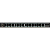 Netgear GSM4352 Gestito L3 Gigabit Ethernet (10/100/1000) Supporto Power over Ethernet (PoE) 1U Nero, Interruttore Gestito, L3, Gigabit Ethernet (10/100/1000), Supporto Power over Ethernet (PoE), Montaggio rack, 1U