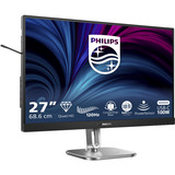 Philips 27B2U4601/00 Monitor PC 68,6 cm (27") 2560 x 1440 Pixel Quad HD LCD Grigio, Monitor LED grigio scuro/Argento, 68,6 cm (27"), 2560 x 1440 Pixel, Quad HD, LCD, 4 ms, Grigio