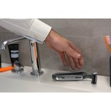 Rowenta TN6000 Forever Sharp per Radere, Regolare e Rifinire, Lame in Acciaio Inox Autoaffilanti e 3 Pettini Regolabarba, Batteria al Litio, Autonomia 120 min, Rasoio per barba Nero/Argento, Regolare e Rifinire, Lame in Acciaio Inox Autoaffilanti e 3 Pettini Regolabarba, Batteria al Litio, Autonomia 120 min, Nero, Argento, 0,4 mm, 5 mm, 3,2 cm, 2 mm, Barba