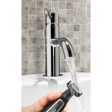 Rowenta TN6000 Forever Sharp per Radere, Regolare e Rifinire, Lame in Acciaio Inox Autoaffilanti e 3 Pettini Regolabarba, Batteria al Litio, Autonomia 120 min, Rasoio per barba Nero/Argento, Regolare e Rifinire, Lame in Acciaio Inox Autoaffilanti e 3 Pettini Regolabarba, Batteria al Litio, Autonomia 120 min, Nero, Argento, 0,4 mm, 5 mm, 3,2 cm, 2 mm, Barba