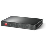 TP-Link TL-SG1210MP switch di rete Non gestito Gigabit Ethernet (10/100/1000) Supporto Power over Ethernet (PoE) Nero, Interruttore Non gestito, Gigabit Ethernet (10/100/1000), Supporto Power over Ethernet (PoE)