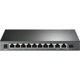 TP-Link TL-SG1210MP switch di rete Non gestito Gigabit Ethernet (10/100/1000) Supporto Power over Ethernet (PoE) Nero, Interruttore Non gestito, Gigabit Ethernet (10/100/1000), Supporto Power over Ethernet (PoE)
