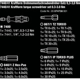 Wera Set di cacciaviti dinamometrici Kraftform 0,3-3,0Nm, Cacciavite Nero/Verde