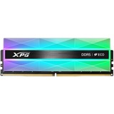 ADATA LANCER RGB DDR5 memoria 16 GB 1 x 16 GB 288-pin DIMM Data Integrity Check (verifica integrità dati) argento, 16 GB, 1 x 16 GB, DDR5, 6000 MHz, 288-pin DIMM, Multicolore