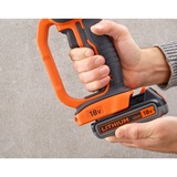 BLACK+DECKER Smerigliatrice angolare a batteria BCG720M1, 18Volt Nero/Orange