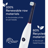 Beurer TB Testine di spazzola Sensitive Eco Green Planet, Testina blu scuro