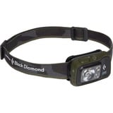 Black Diamond Lampada frontale Spot 400, Luce LED verde oliva