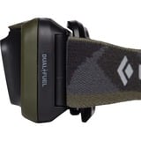 Black Diamond Lampada frontale Spot 400, Luce LED verde oliva