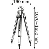 Bosch BT 170 HD Professional treppiede, Treppiedi e accessori treppiede alluminio
