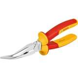 Bosch Pinza a punta fine VDE Professional, piegata a 40°, 200mm rosso/Giallo