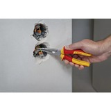 Bosch Pinza a punta fine VDE Professional, piegata a 40°, 200mm rosso/Giallo