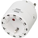 Brennenstuhl Presa timer Brenn Countdown, Presa commutata bianco