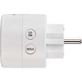 Brennenstuhl Presa timer Brenn Countdown, Presa commutata bianco
