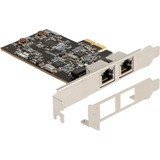 DeLOCK Scheda PCI Express x2 a 2 x RJ45 2,5 Gigabit, Scheda di rete 