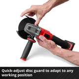 EINHELL Professional Akku-Winkelschleifer AXXIO 18/125 Q, 18Volt, Smerigliatrice angolare rosso/Nero
