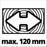 EINHELL TC-MS 216 5000 Giri/min, Sega mitra/Troncatrice rosso/Nero, 5000 Giri/min, 12 cm, AC, 220 - 240 V, 50 Hz, 364 mm