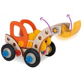Eichhorn Constructor, Excavator giocattolo per lo sviluppo delle abilità motorie, Modulare Excavator, 4 anno/i, Faggio, Plastica, Legno, Multicolore