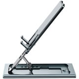 Inter-Tech Supporto per telefono cellulare e tablet MTS-105 titanio/grigio