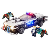 Lumibricks Cyberpunk Neoncity - Pattuglia della polizia, Giochi di costruzione 