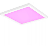 Philips Hue White & Color Ambiance lampada a pannello quadrata Surimu, Luce LED bianco, Philips Hue White and Color ambiance Pannello quadrato Surimu, Lampada a soffitto intelligente, Bluetooth/Zigbee, Bianco, LED, Metallo, Sintetico, Lampadina/e non sostituibile/i
