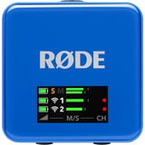 Rode Microphones Wireless GO (Gen 3), Microfono blu cobalto