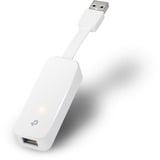 TP-Link UE300 Adattatore di rete da USB 3.0 a Gigabit Ethernet, Scheda di rete bianco, Cablato, USB, Ethernet, 1000 Mbit/s, Bianco