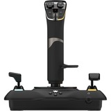 Turtle Beach VelocityOne Flightstick Controller da simulazione universale Xbox Series X|S e Xbox One | PC Windows 10/11, Joystick Nero, Joystick, PC, Xbox One, Xbox Series S, Xbox Series X, Con cavo e senza cavo, Bluetooth/USB, USB tipo-C, Nero
