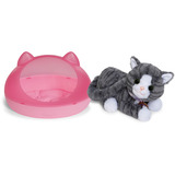 ZAPF Creation My Cat Cookie with Box, Accessori della bambola BABY born My Cat Cookie with Box, Animale domestico per bambola, 3 anno/i, Batterie richieste