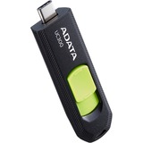 ADATA UC300 unità flash USB 256 GB USB tipo-C 3.2 Gen 1 (3.1 Gen 1) Nero, Verde, Chiavetta USB Nero/Verde, 256 GB, USB tipo-C, 3.2 Gen 1 (3.1 Gen 1), 100 MB/s, Lamina di scorrimento, Nero, Verde