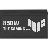 ASUS TUF Gaming 850W Gold EVO, Alimentatore PC Nero, 850 W, 100 - 240 V, Attivo, 110 W, 850 W, 110 W