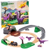 BRIO Set Avventura Dinosauri del Mondo, Ferrovia 